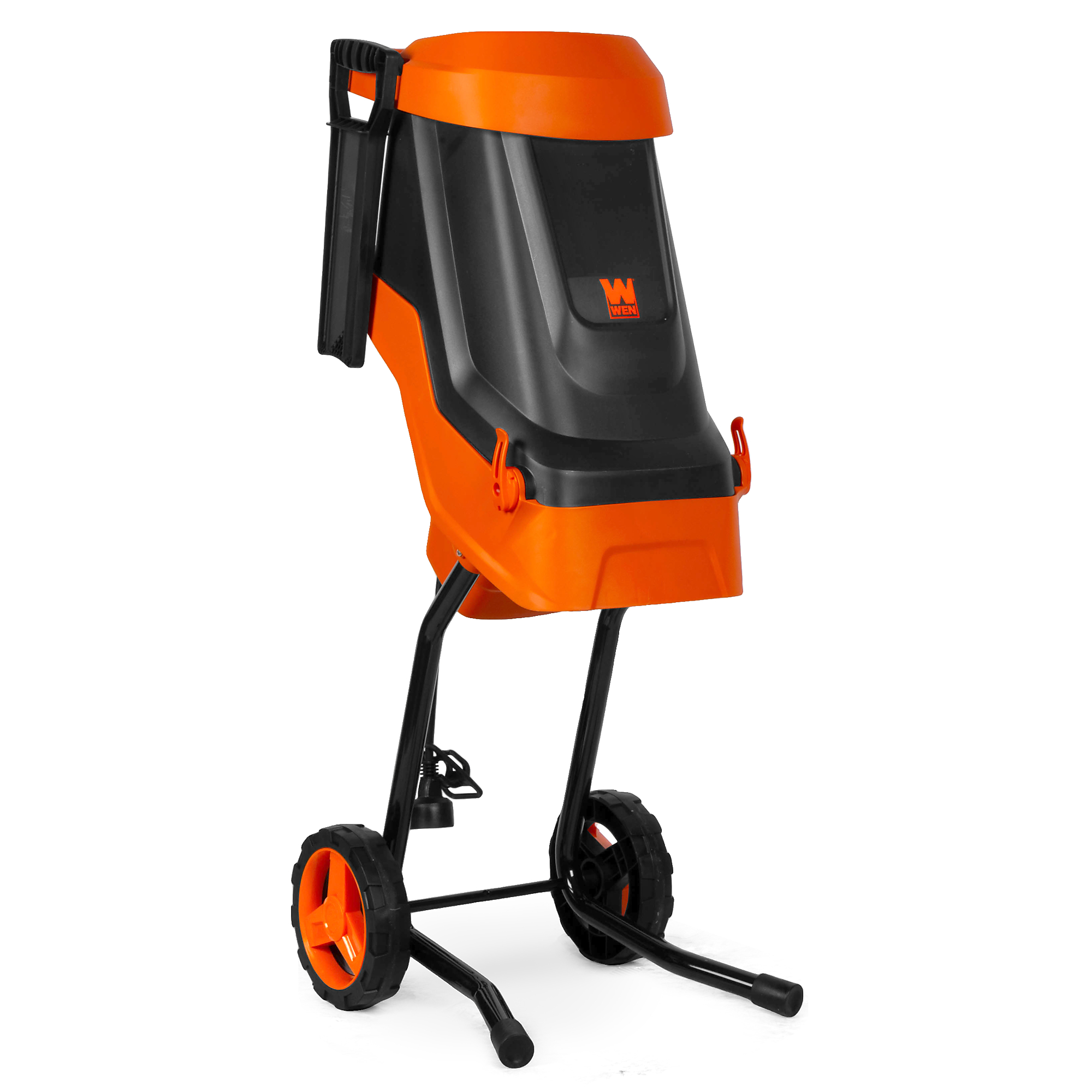 WEN Rolling Electric Wood Chipper and Shredder - 15 Amp, 2.4 HP, 1.75in. Max Cutting Thickness, Model# 41119
